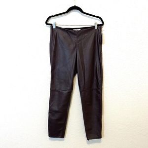 NWT Free People Vegan Leather Crop Pants